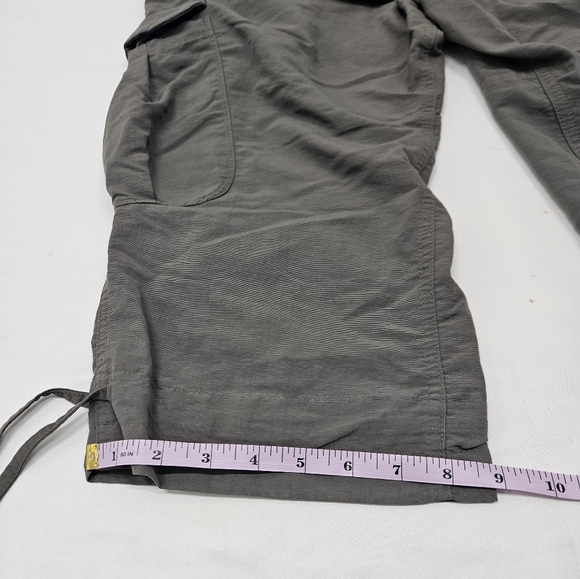 The North Face Paramount Propel Capri Pants Women's Sz 6 Dark Gray Lightweight - Picture 11 of 12